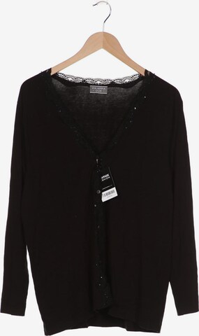 VIA APPIA DUE Sweater & Cardigan in XXXL in Black: front