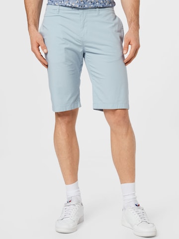 TOM TAILOR DENIM Regular Shorts in Blau: predná strana