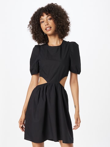 Monki Kleid in Schwarz: predná strana