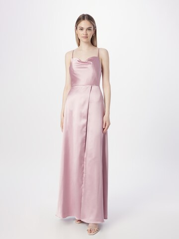 Robe Laona en rose : devant