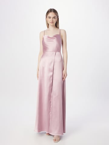 Robe Laona en rose : devant