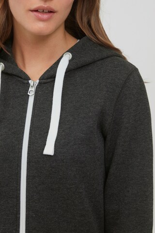 Oxmo Zip-Up Hoodie in Grey