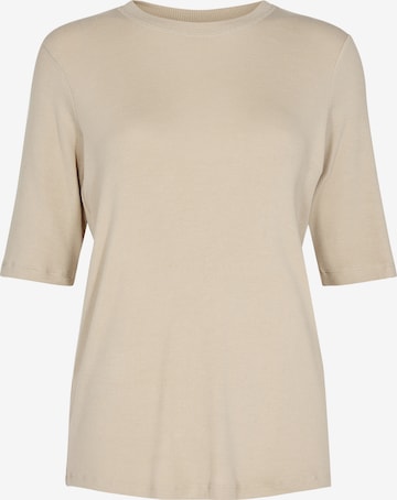 minimum T-Shirt 'Siga' in Beige: predná strana