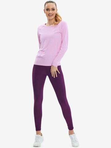 Skinny Pantaloni sport 'AEL112C' de la Winshape pe mov