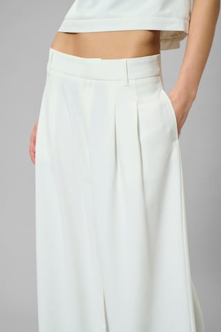 Wide Leg Pantalon 'MWMille' My Essential Wardrobe en blanc