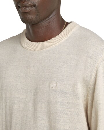 G-STAR Sweater 'Premium core' in White
