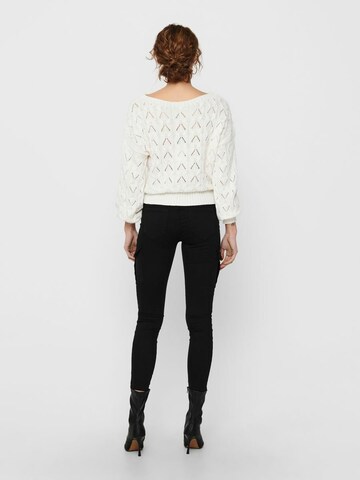 Pull-over Only Petite en blanc