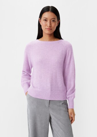 COMMA Sweater in Purple: front