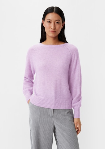 COMMA - Pullover em roxo: frente