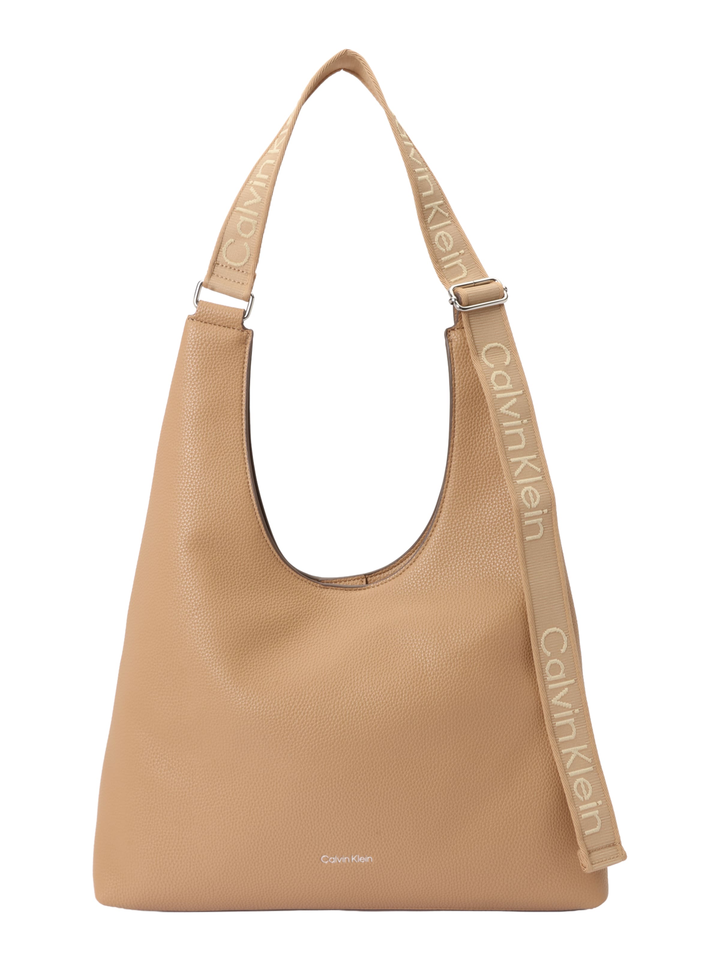 Sac bandoulière Calvin Klein en marron : devant