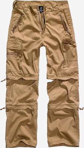 Regular Pantalon cargo 'Savannah' Brandit en beige : devant