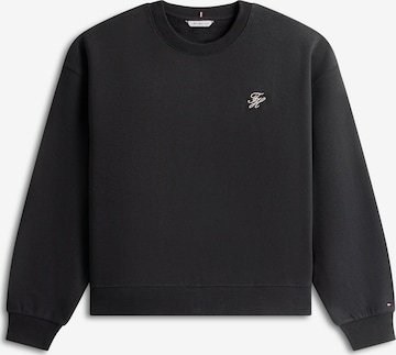 Tommy Hilfiger CurveSweater majica - crna boja: prednji dio