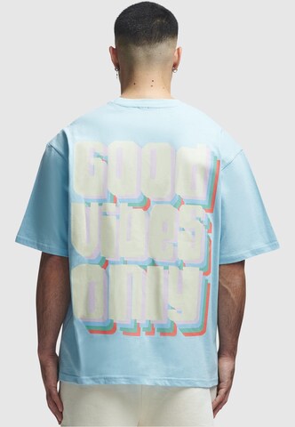 2Y Studios Shirt 'Good Vibes Only' in Blauw