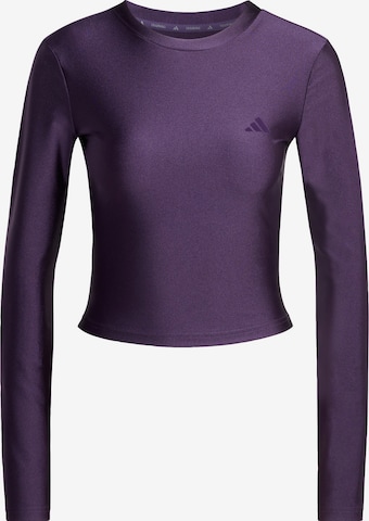 ADIDAS PERFORMANCETehnička sportska majica 'Essentials' - ljubičasta boja: prednji dio