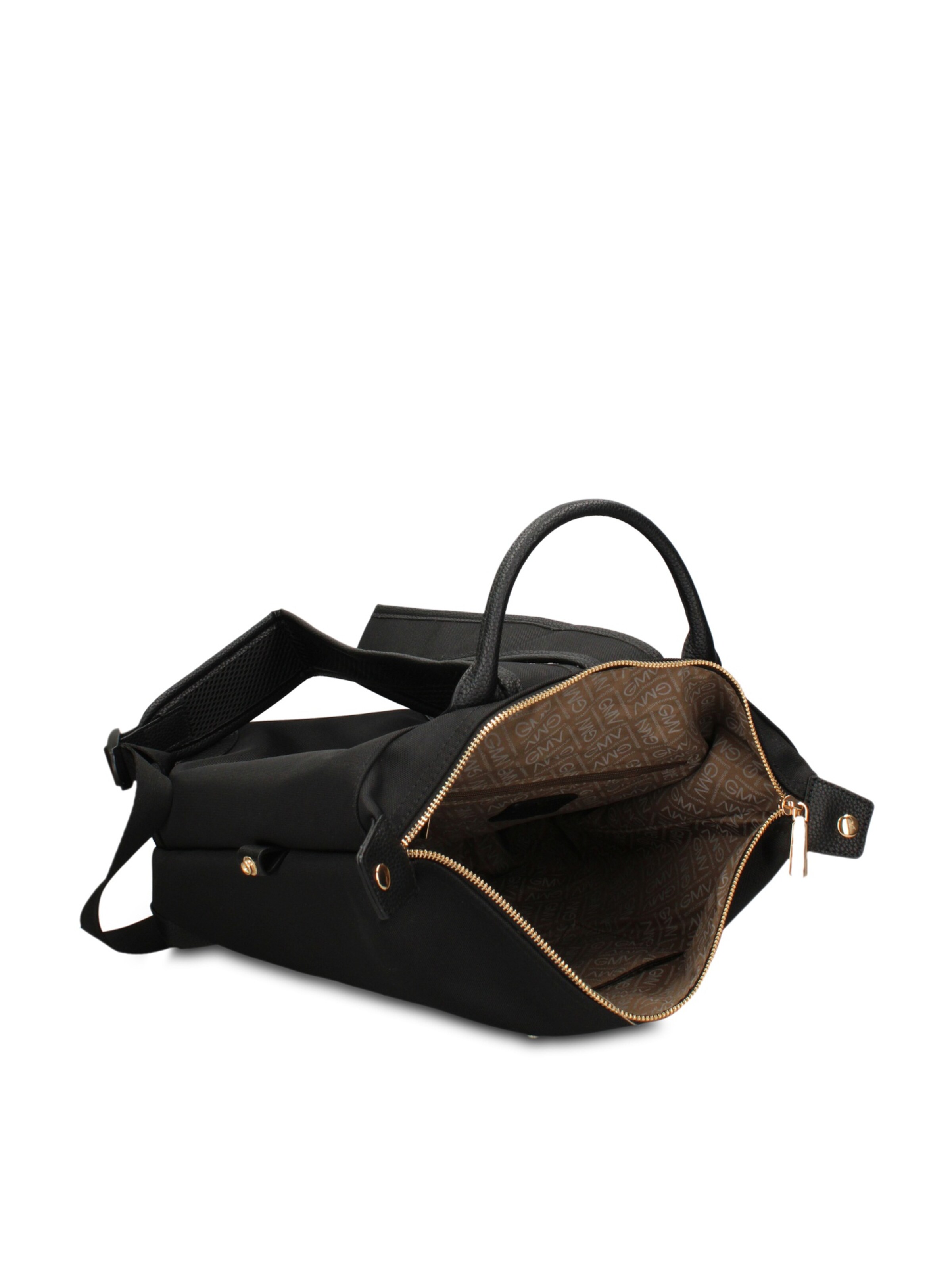 Zaino 'Zaino Novara Elite Gianmarco Venturi - Pelle Vegana 100% PU' di GianMarco Venturi in nero