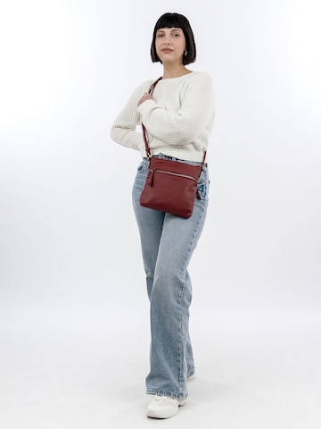 Sac bandoulière ' E&N Emma ' Emily & Noah en rouge : devant