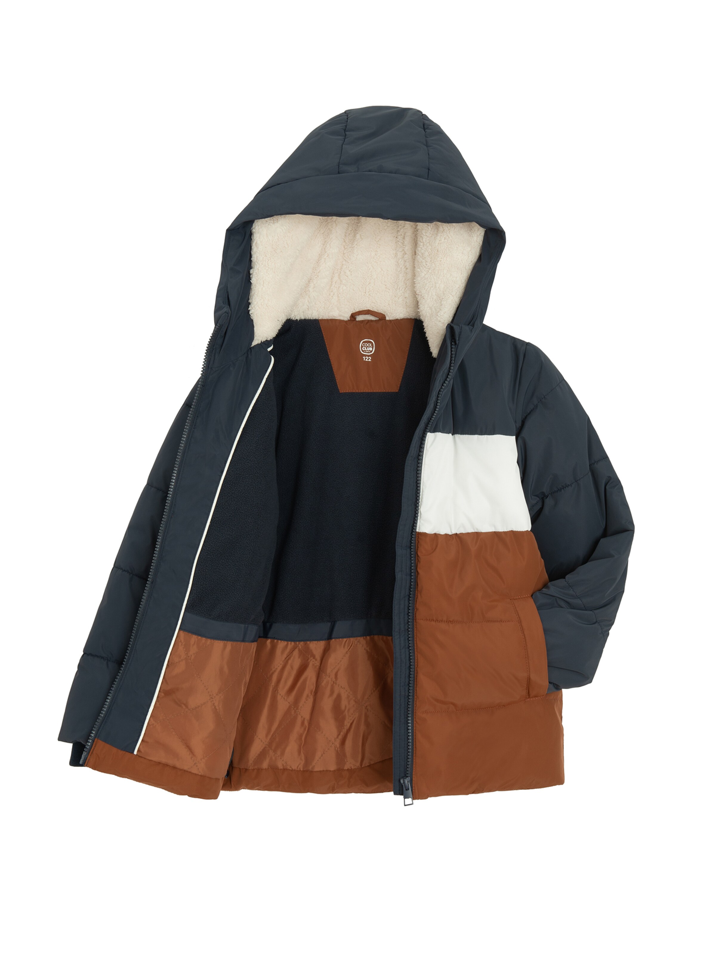 Veste d’hiver Cool Club en bleu : devant