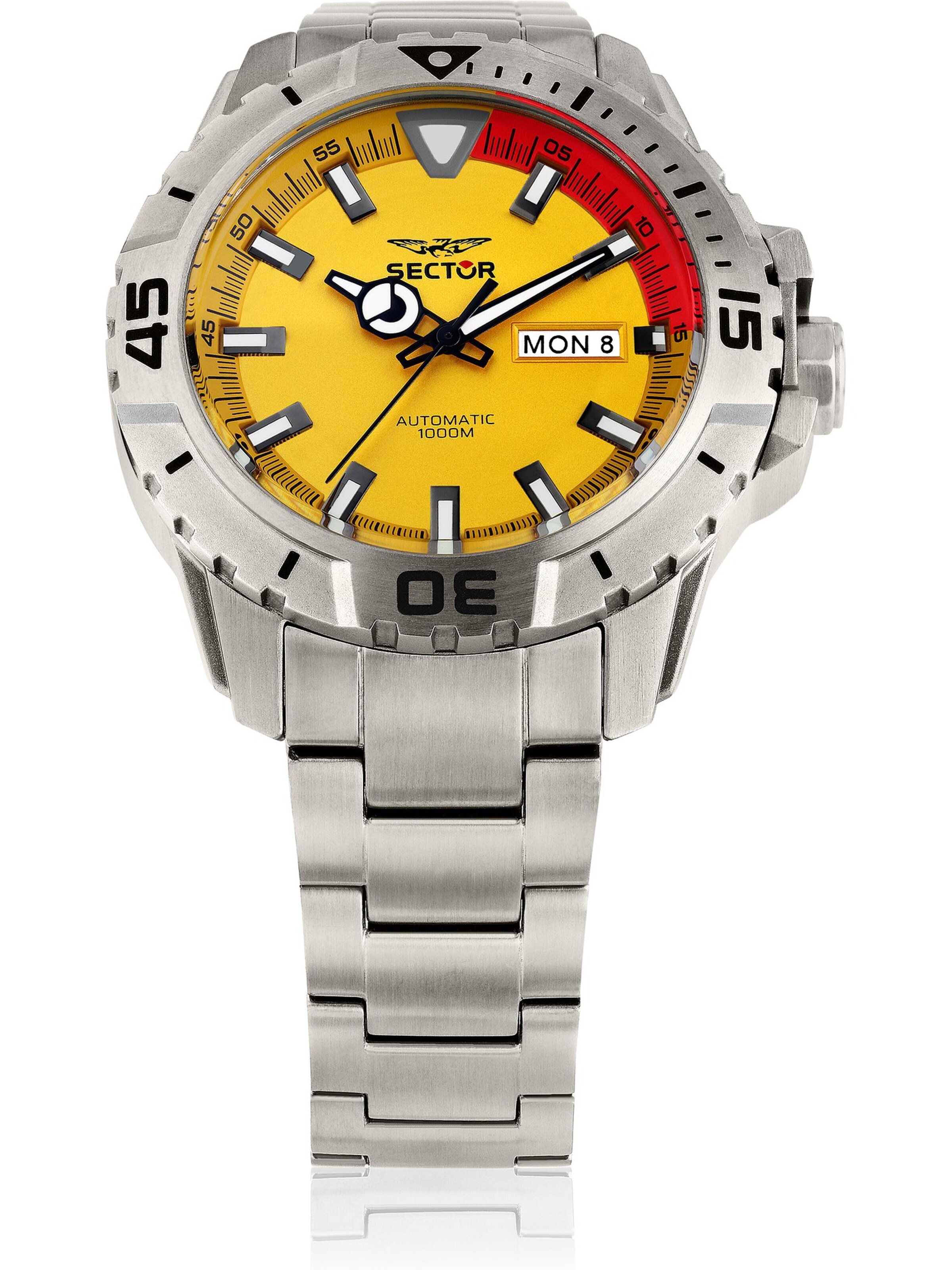 SECTOR Analog Watch in Silver