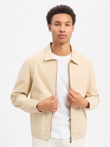Veste mi-saison Nils Sundström en beige : devant