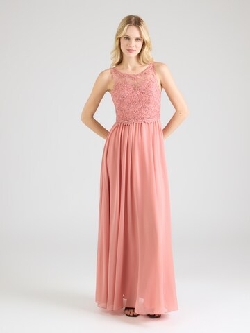 Laona Avondjurk in Oranje: voorkant