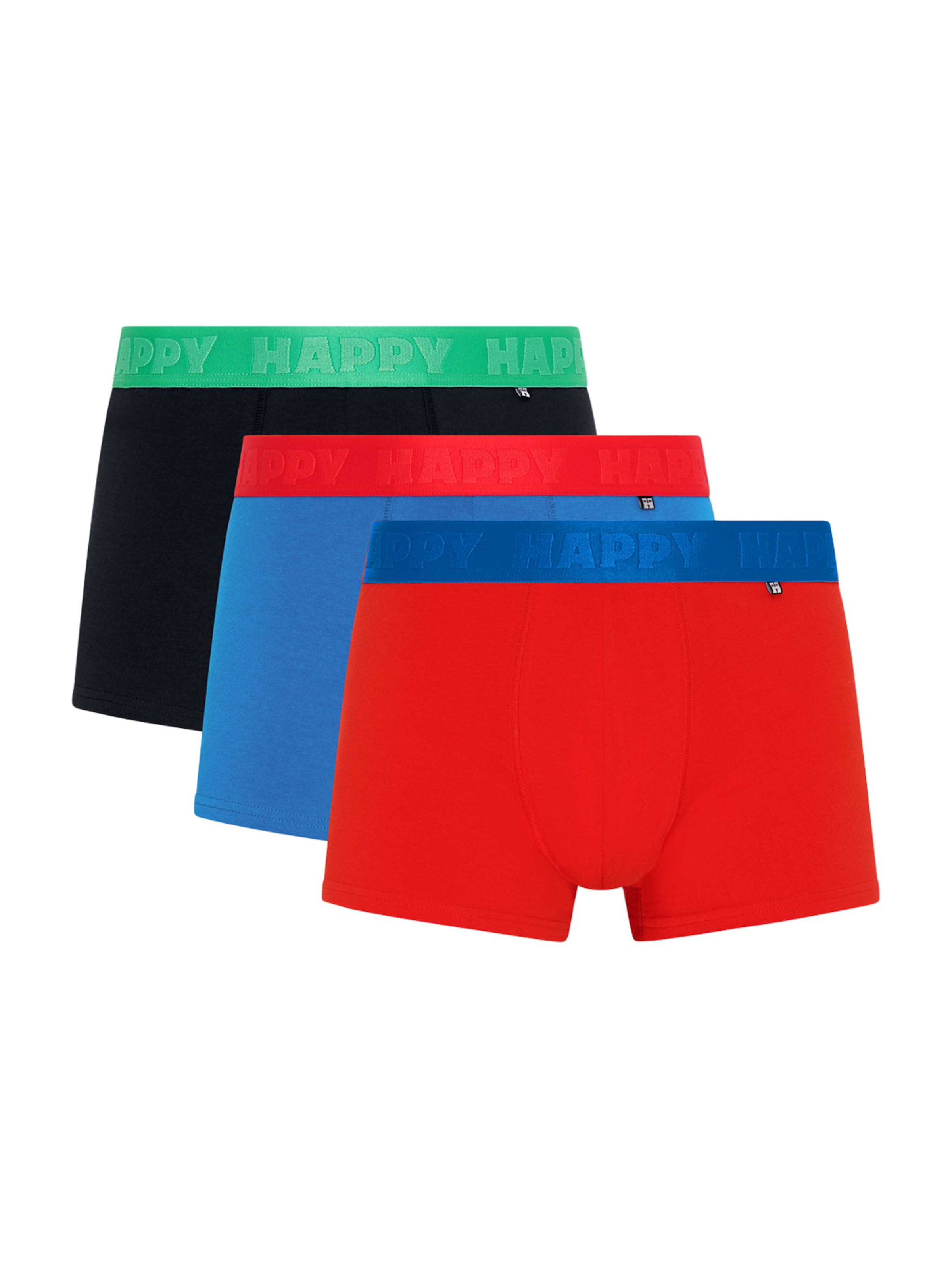 Happy Socks Боксерки в синьо: отпред