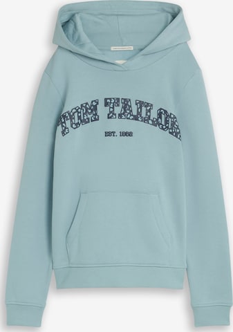 TOM TAILOR - Sweatshirt em verde: frente