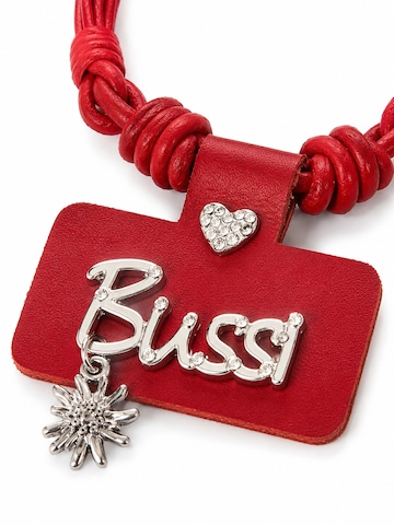 Allgäu Rebell Necklace 'Bussi' in Red