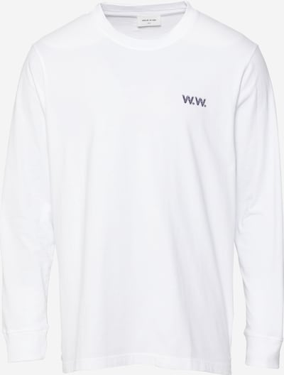 WOOD WOOD قميص 'Mark Jon Pilkington' بـ أزرق / بنفسجي / برتقالي / أسود / أبيض, عرض المنتج