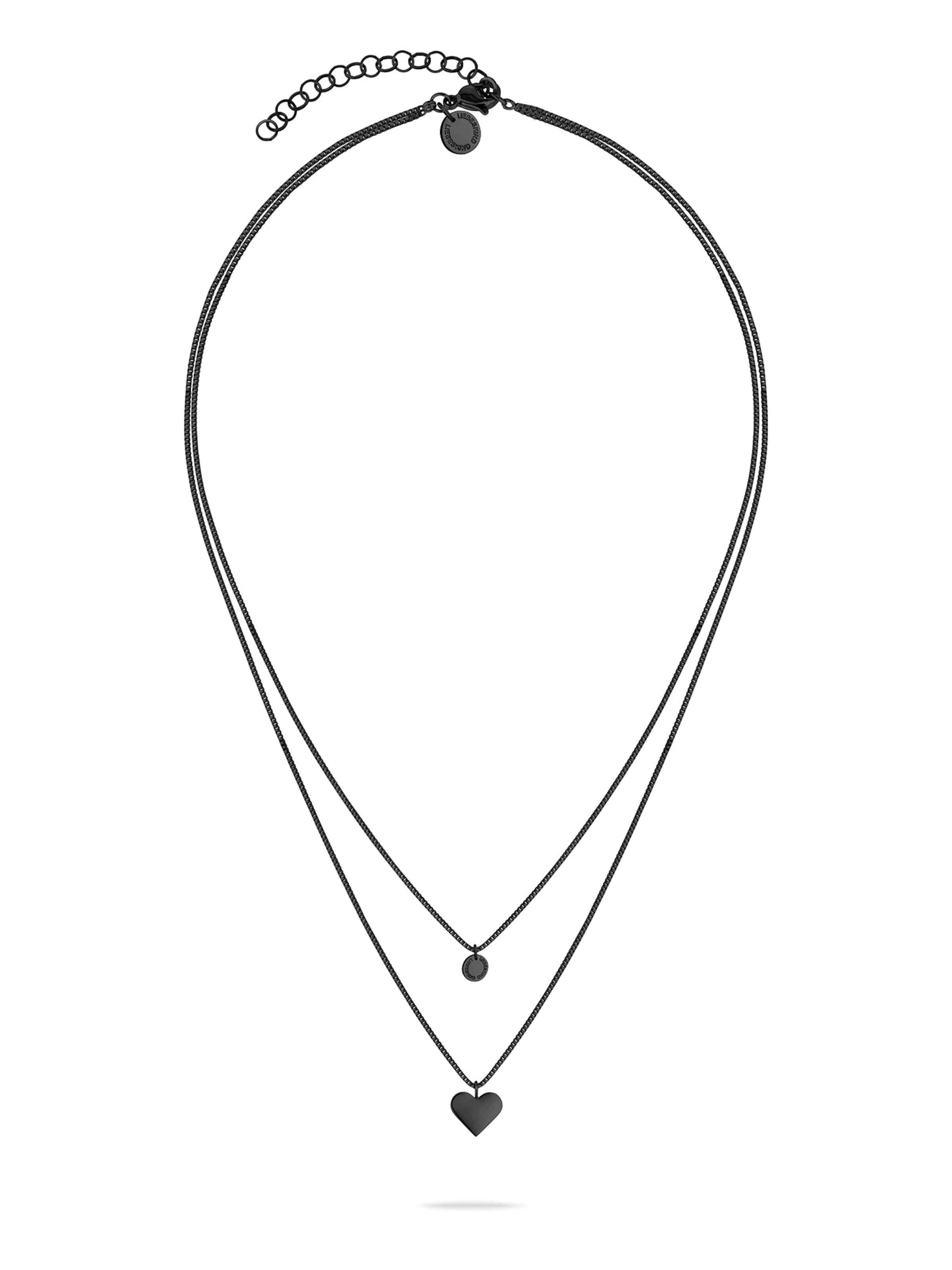 Liebeskind Berlin Necklace in Black: front
