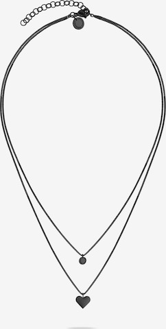 Liebeskind Berlin Kette in Schwarz: Vorderseite