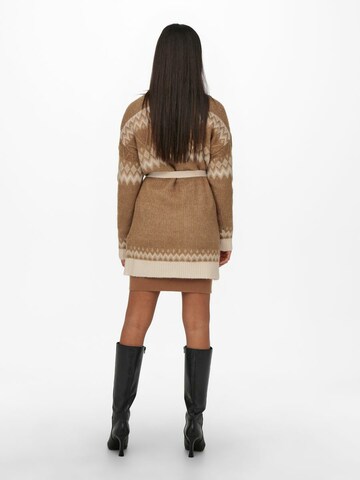 ONLY Knit Cardigan 'Marjana' in Brown