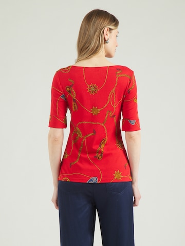 Lauren Ralph Lauren Μπλουζάκι 'JUDY' σε κόκκινο