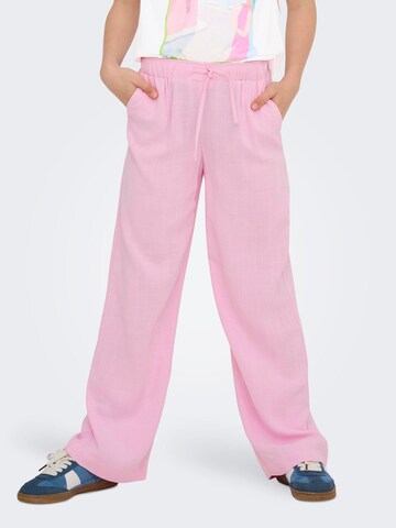 ONLY GIRLS regular Bukser 'KOGSiesta' i pink: forside