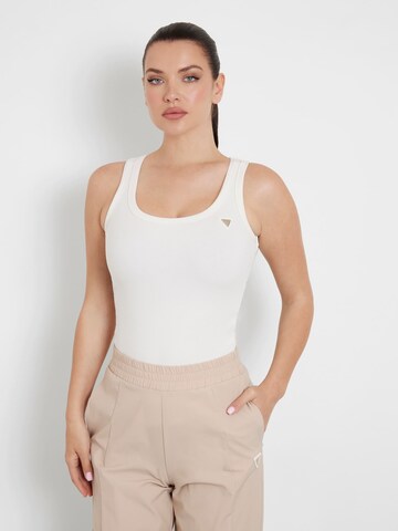 GUESS Top in White: front