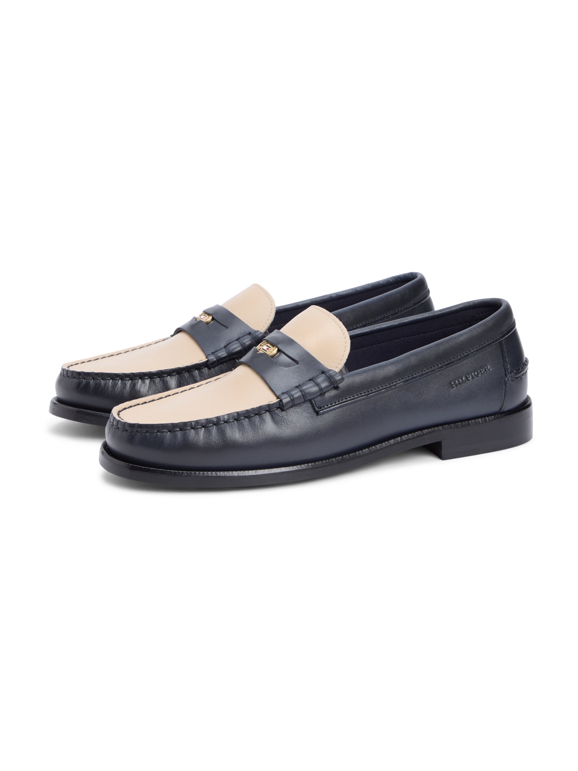 TOMMY HILFIGER Slipper in Blau
