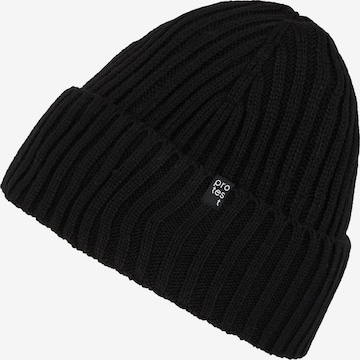 PROTEST Mütze 'PRTReflex' in Schwarz: Vorderseite