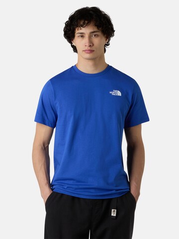 THE NORTH FACE - Camiseta en azul