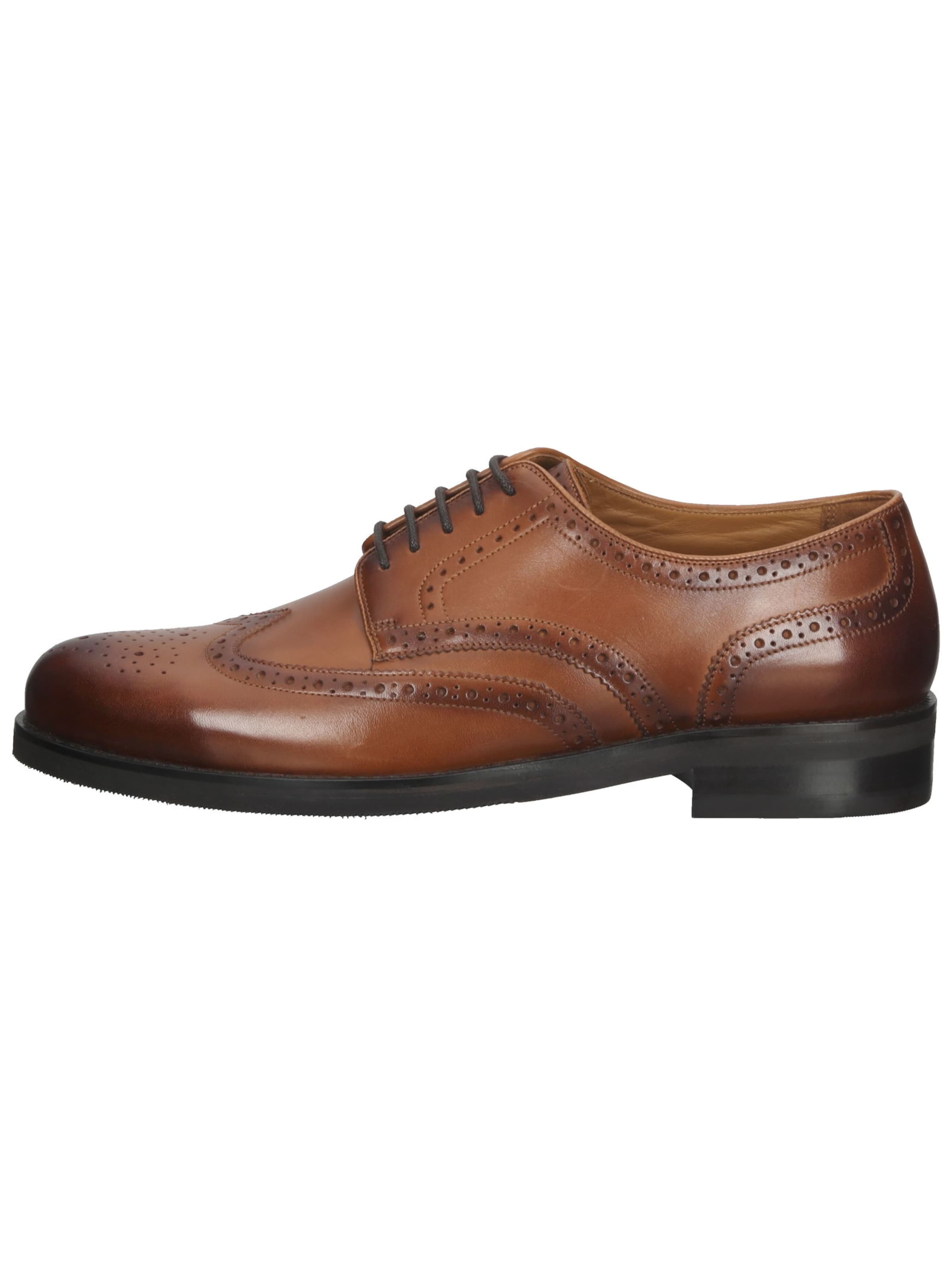 Gordon & Bros - Sapato com atacadores em castanho