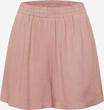 A LOT LESS Loose fit Trousers 'Fiona' in Pink: front