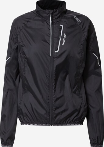 CMP Athletic Jacket in Black: front