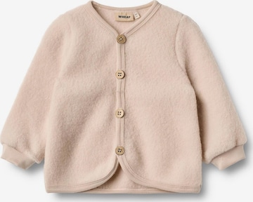 Cardigan 'Kari' WHEAT en beige : devant