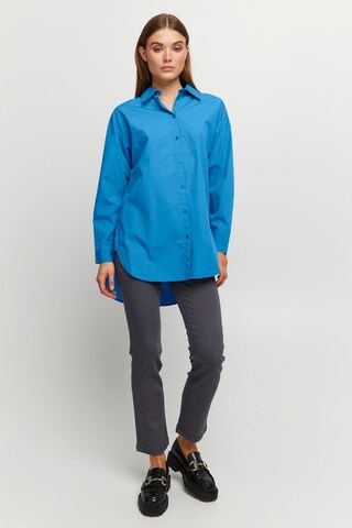 b.young Bluse 'Gamze' in Blau