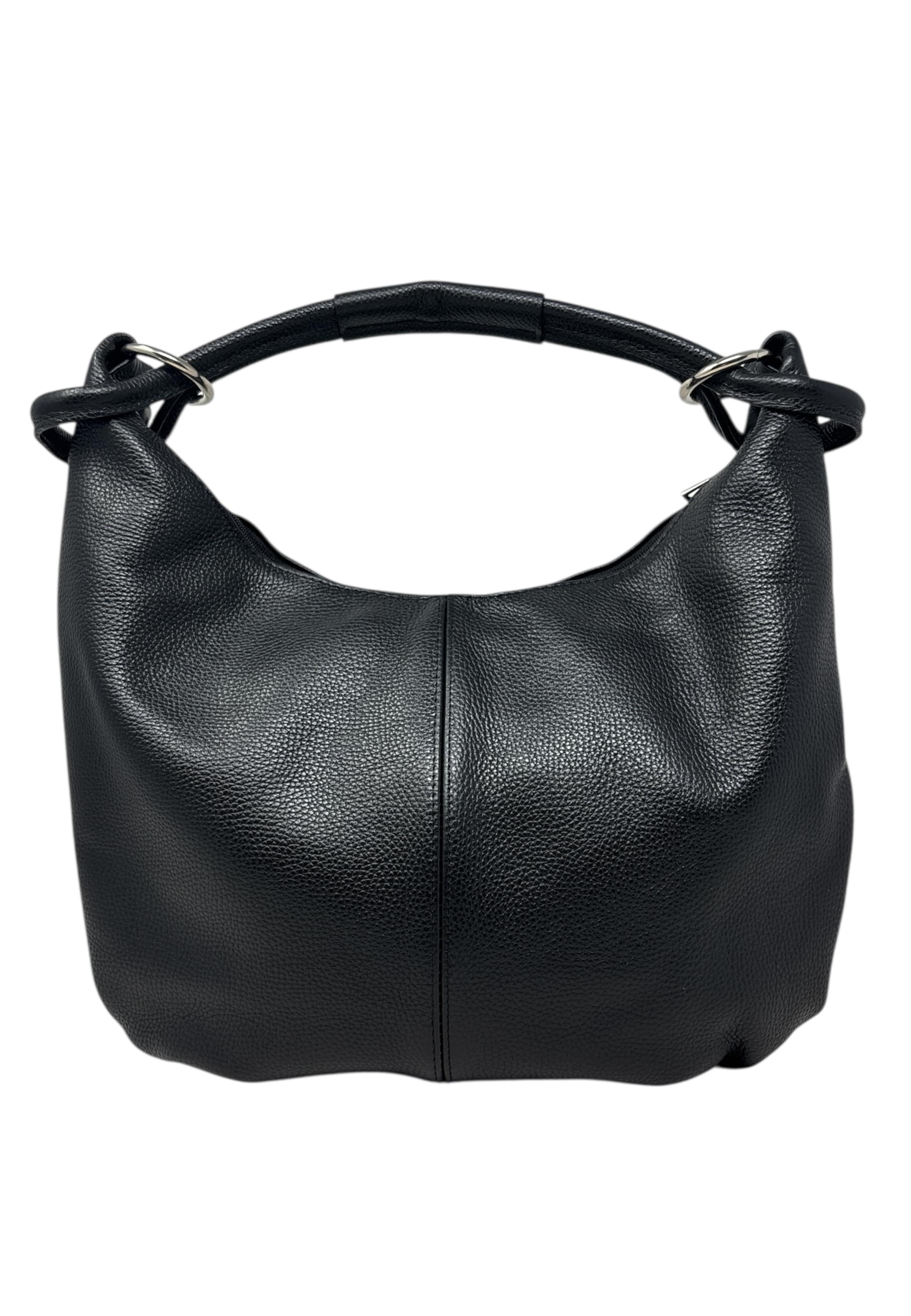 Sac bandoulière CHICCA BORSE en noir : devant