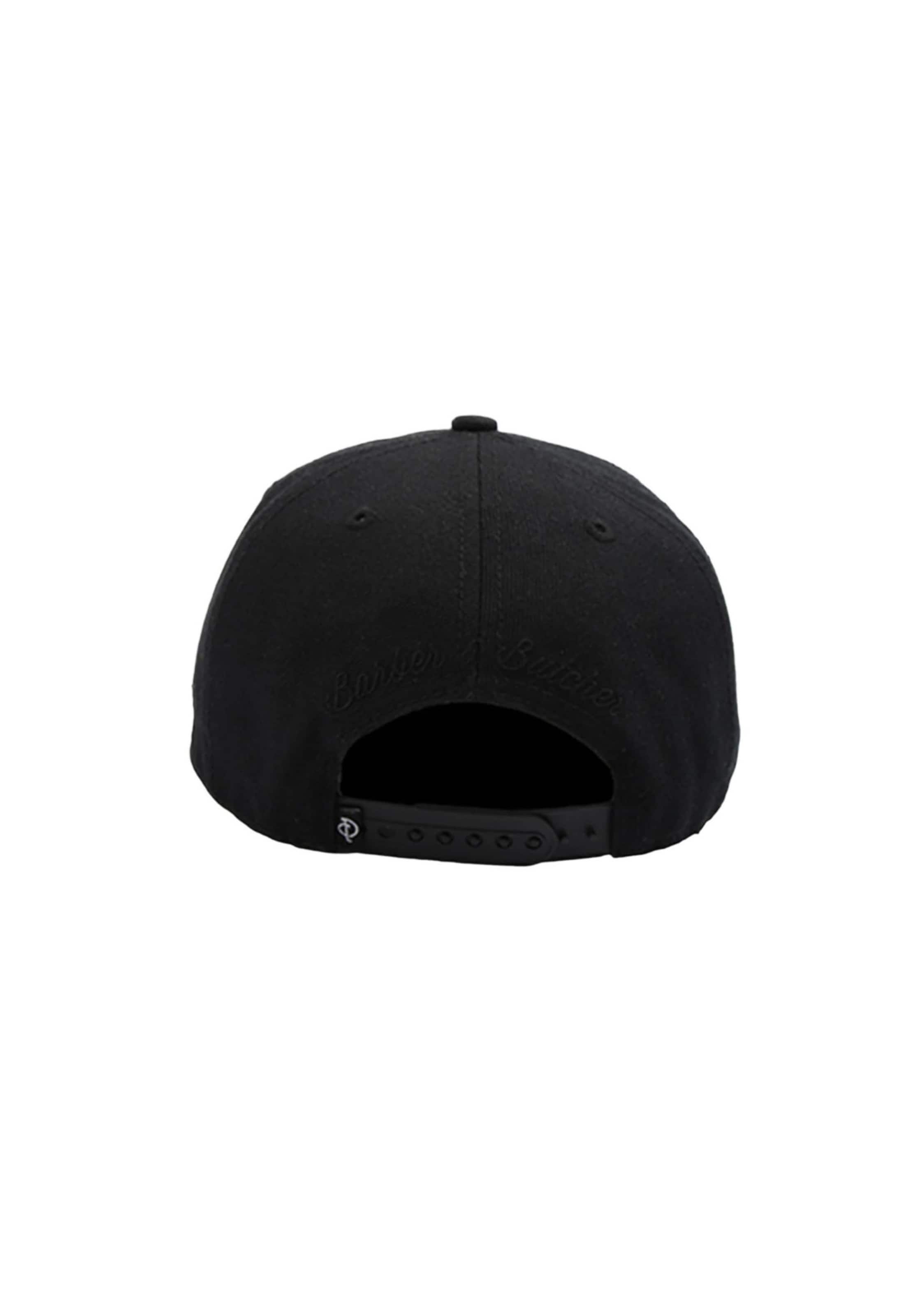 Distorted People Cap in Black