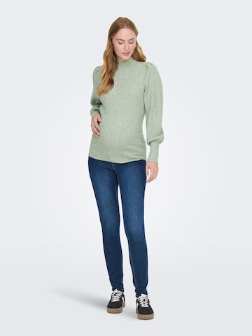 Only Maternity Trui 'OLMKatia' in Groen