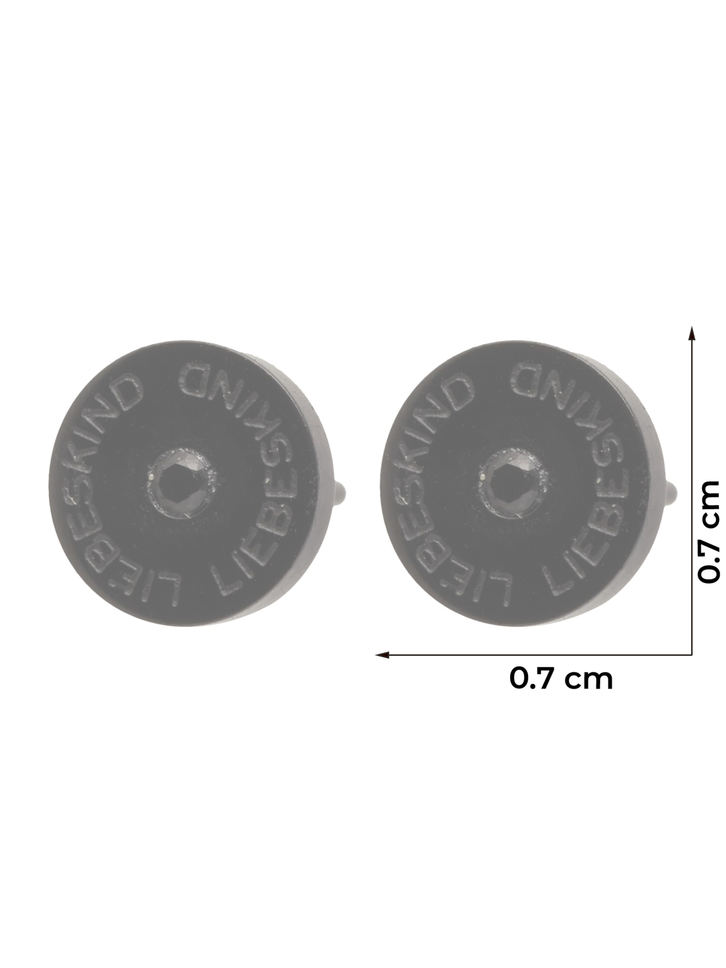 Liebeskind Berlin Обеци в черно