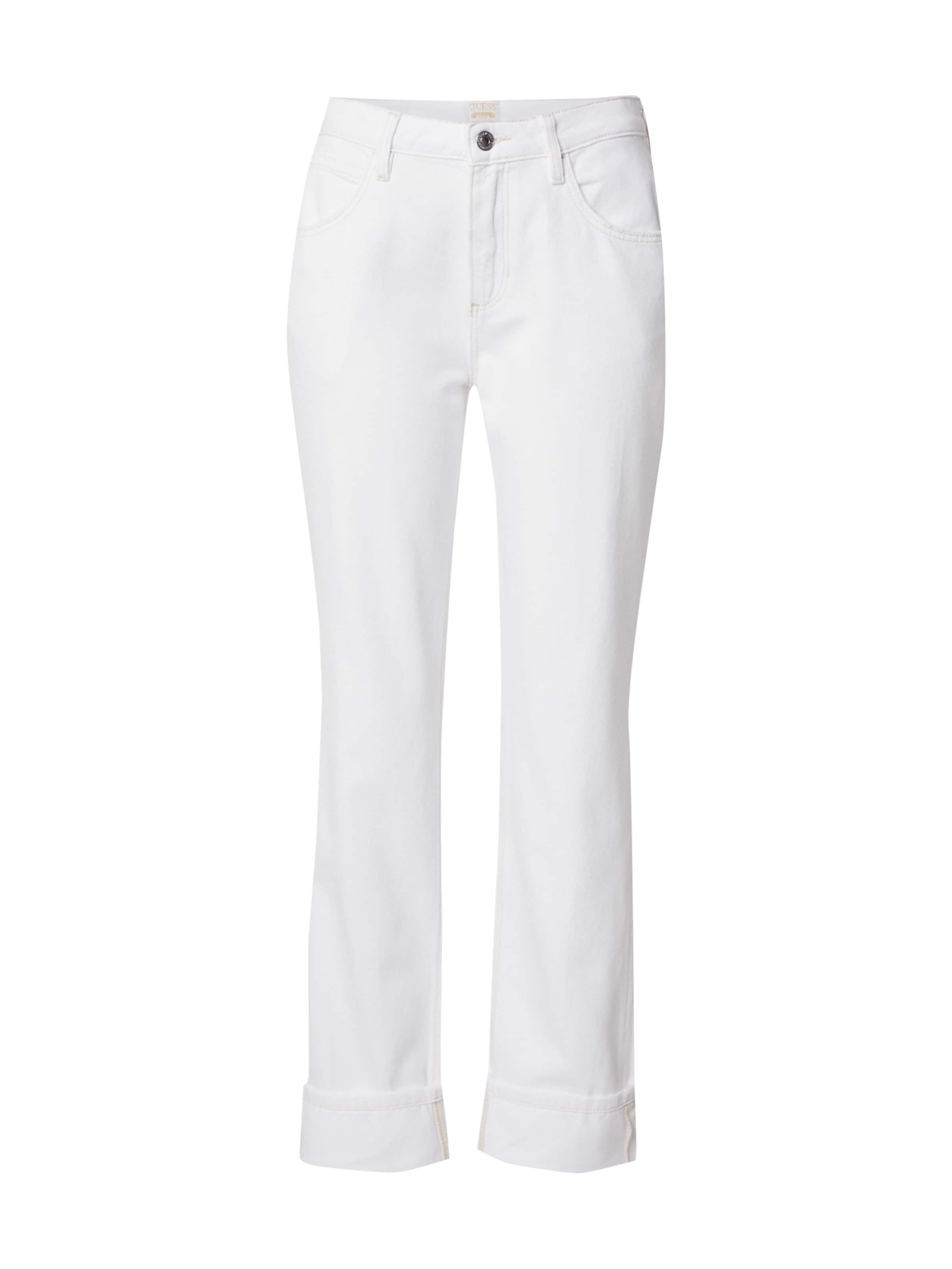 GUESS Loose fit Jeans 'CELIA' in White: front