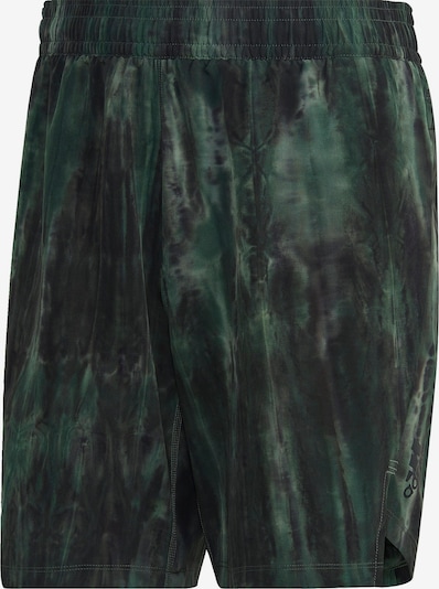 ADIDAS SPORTSWEAR Sportovní kalhoty 'Workout Dye' - zelený melír / černá, Produkt
