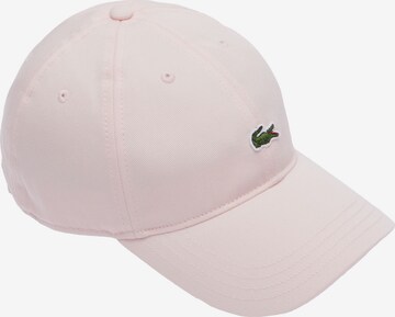 Casquette LACOSTE en rose