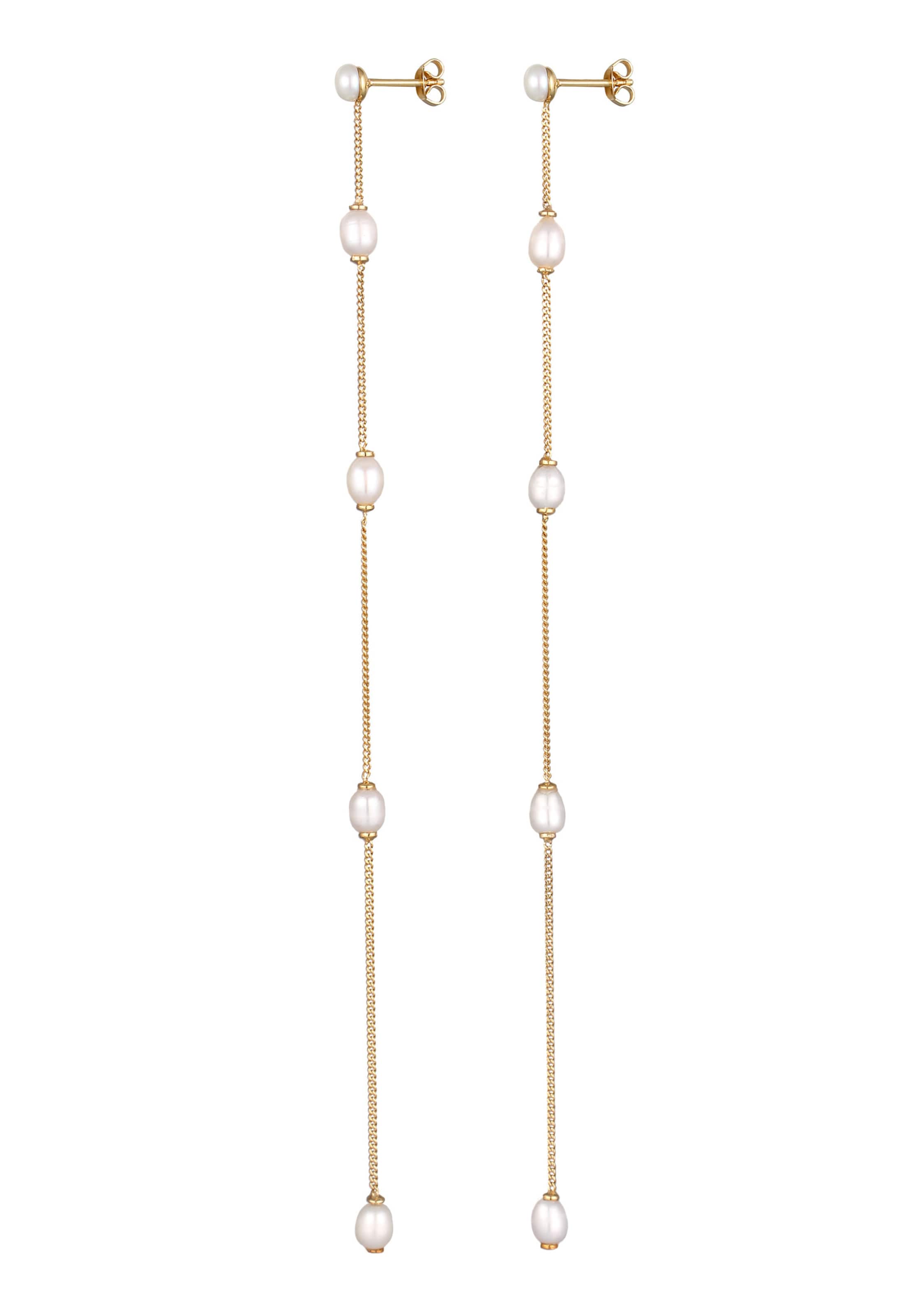 Boucles d'oreilles 'Perlen' ELLI PREMIUM en or